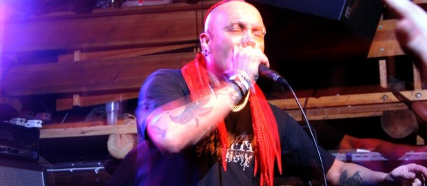 THE EXPLOITED frontman felt sick during a concert in lisbon