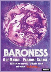 Baroness @ Paradise Garage