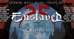 NE OBLIVISCARIS confirmed as support band in ENSLAVED 25th Anniversary european tour