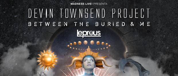 Preview: Devin Townsend + Leprous + Between The Buried And Me @ Madrid