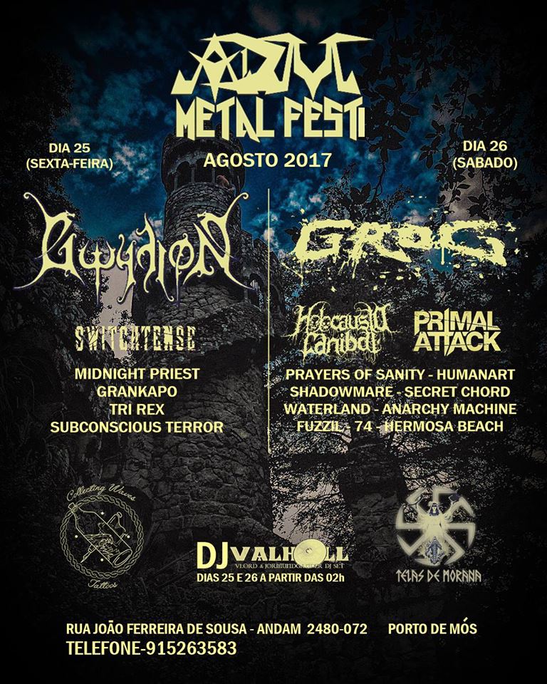 ADM Metal Fest cartaz 2017