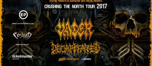 Crushing the North Tour – May 16 at Nosturi, Helsinki