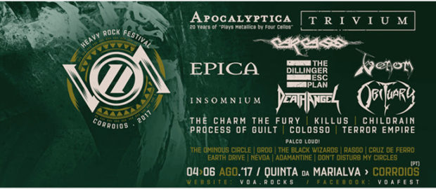VOA Fest closes band billing for 2017 with Carcass and Venom