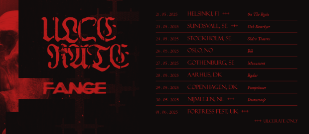 Ulcerate announce Scandinavian and Netherlands tour