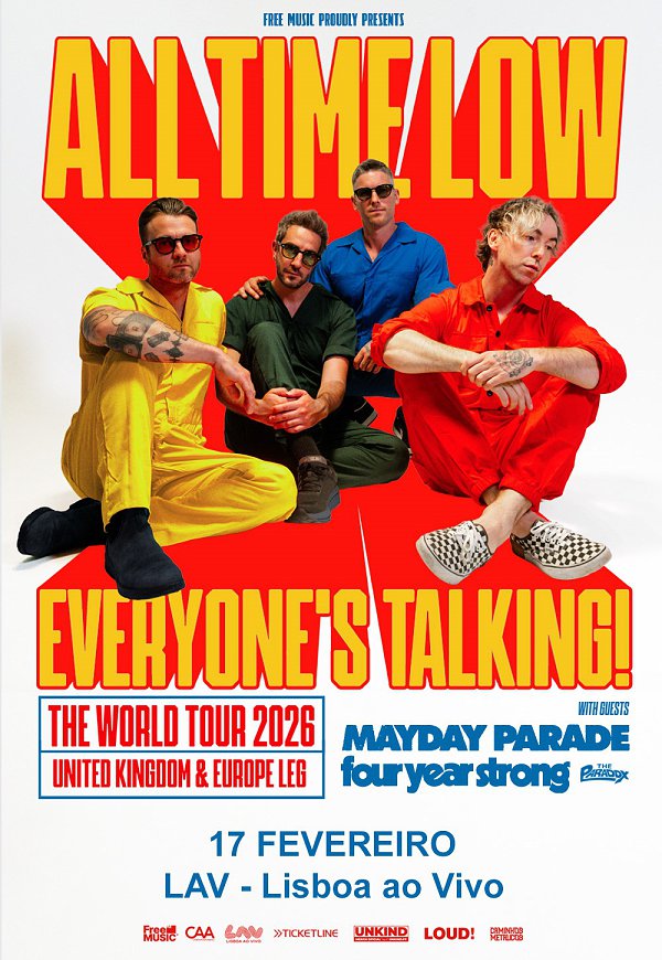 All Time Low Portugal2026