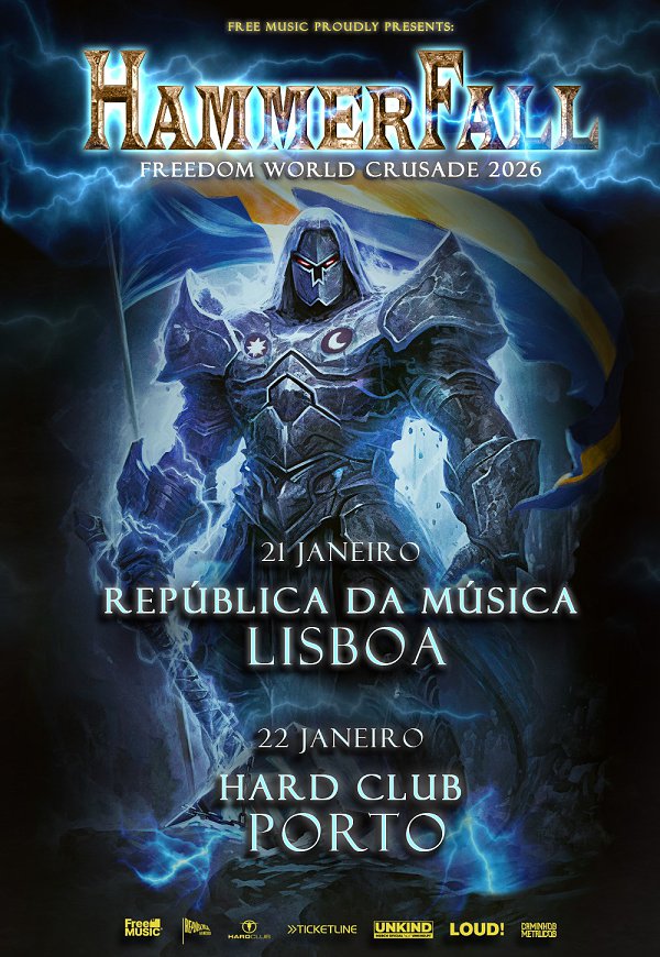 Hammerfall portugal 2026