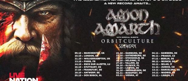 Orbit Culture and Soilwork to support Amon Amarth’s “The Allfather Awakens” tour