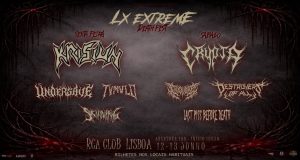 LX Extreme with Krisiun and Crypta leading Death Fest in Lisbon