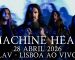 Machine Head is returning to Lisbon for a memorable show