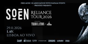 Soen return to Portugal supported by Tribulation and Vulkan