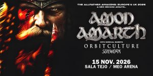 Amon Amarth end The Allfather Awakens Tour in Lisbon in November