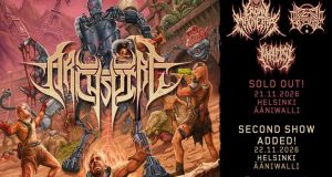 Archspire add a second Helsinki date as Ääniwalli show sells out
