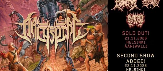 Archspire add a second Helsinki date as Ääniwalli show sells out