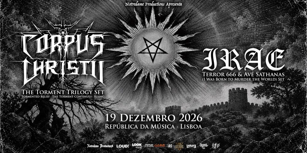 Corpus Christii and Irae to celebrate five landmark releases in Lisbon